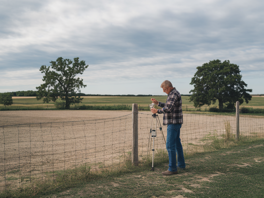 Wie richte ich ein RTK Netzwerk für präzise Spurführung auf meinem Hof ein