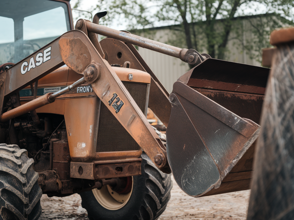 Wie ich einen gebrauchten frontlader (case ih) auf versteckten verschleiß und rahmenschäden prüfe bevor ich kaufe