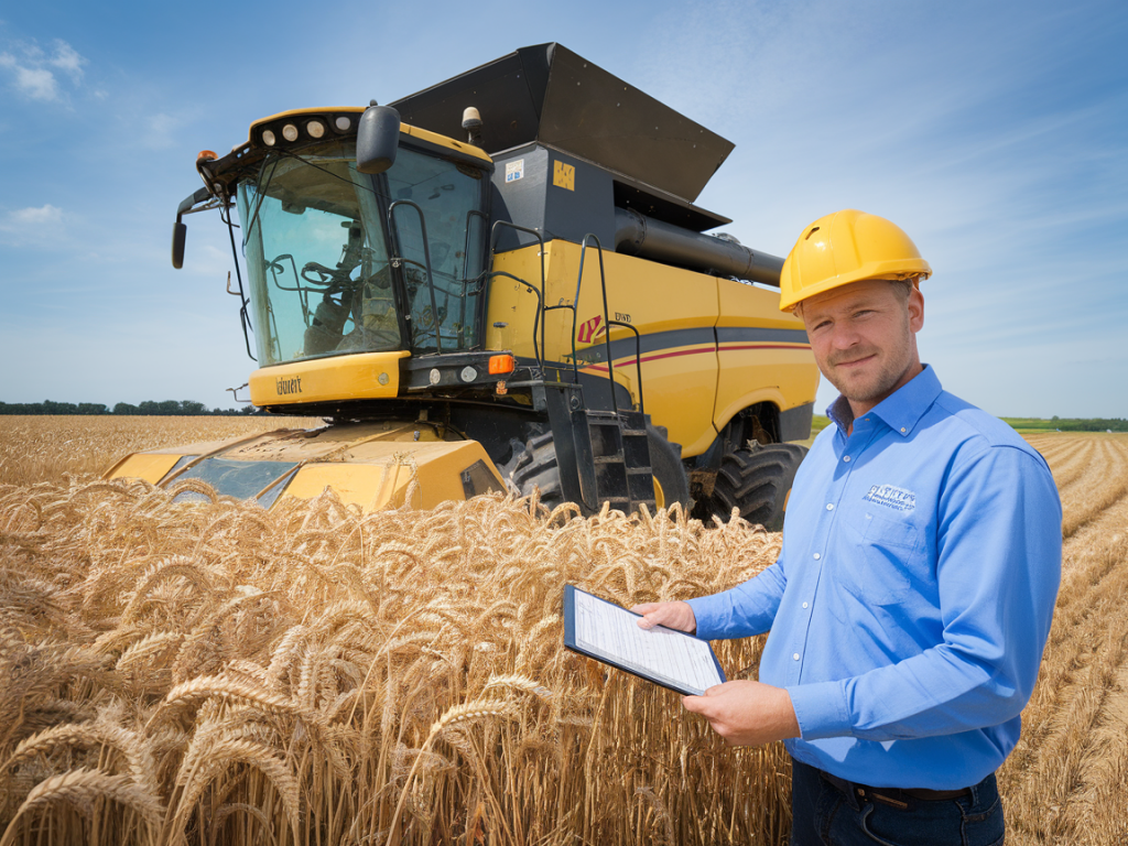 Wie erstelle ich eine Checkliste für die Saisonwartung von Mähdreschern