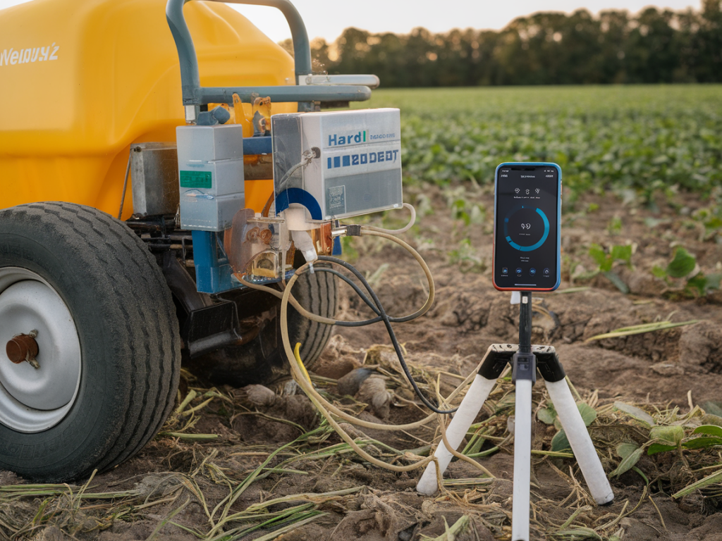Wie ich eine hardi‑feldspritze mit einem einfachen lora‑iot‑system nachrüste, um variable dosierung feldgenau zu steuern